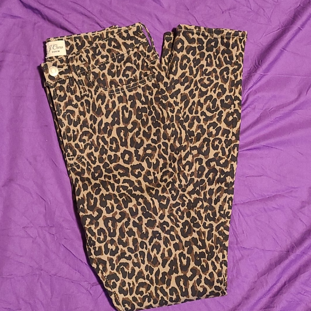 J. Crew 10" High Rise Toothpick jeans